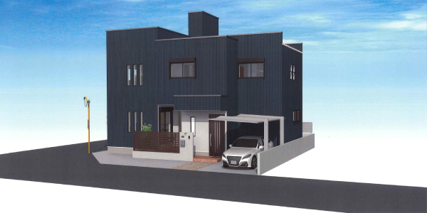 3D画像で建築前から イメージできる